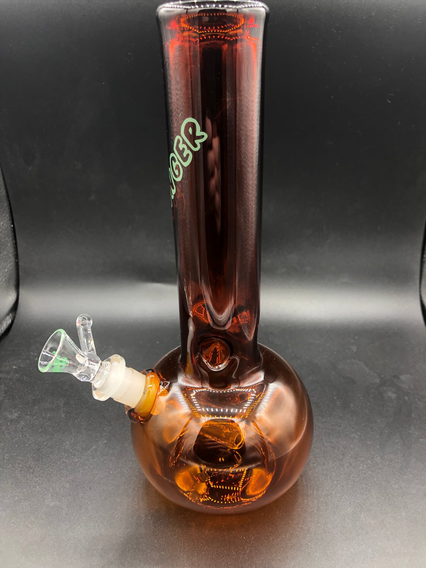 10” Single Bubble Ice Pinch Binger Bong 1002
