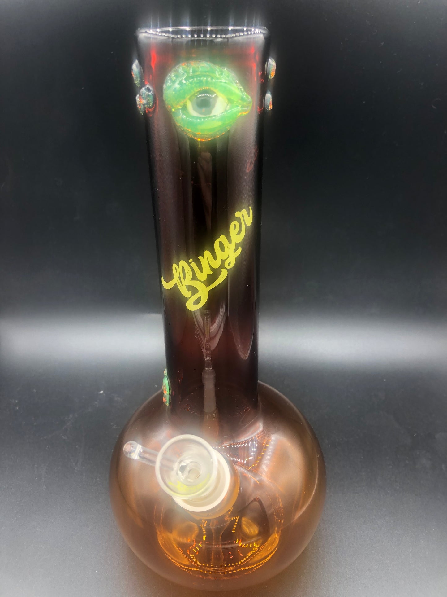 10" Single Bubble Eyeball Binger Bong 2001