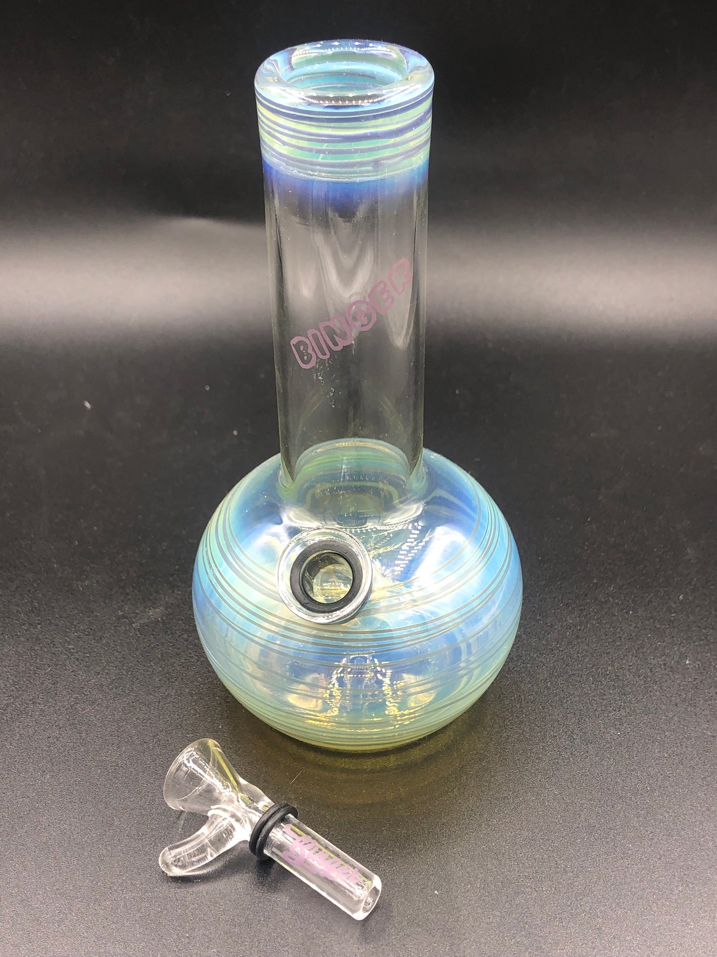 6 1/4” Grommet Style Mini Binger Bong 002