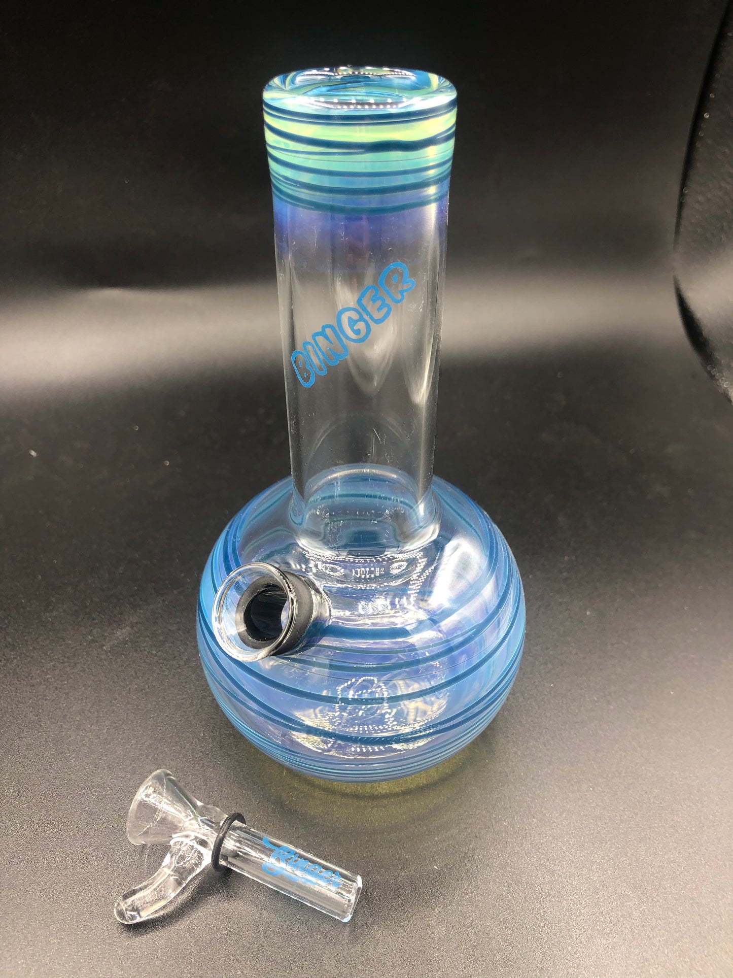 6 1/4” Grommet Style Mini Binger Bong 003