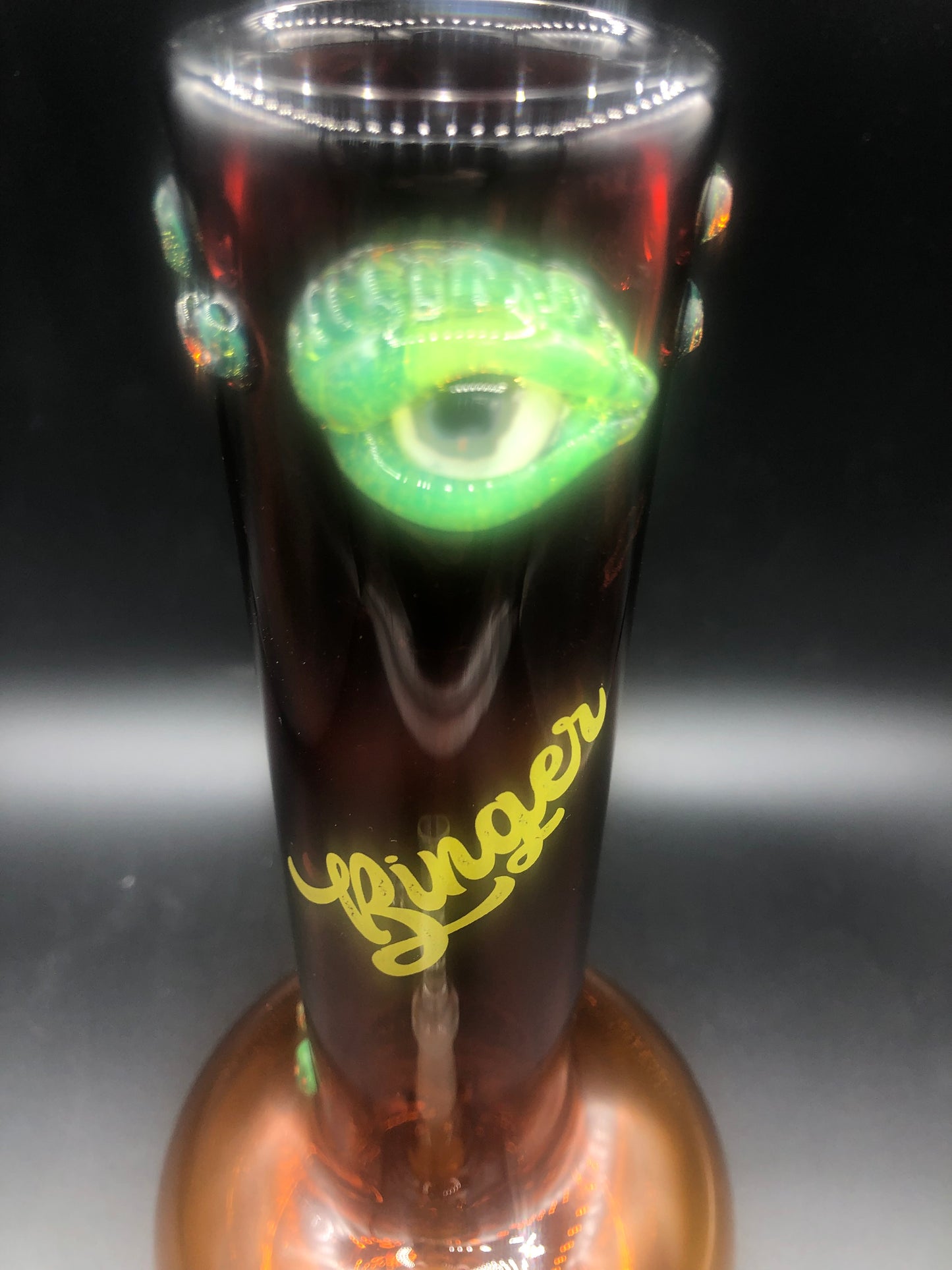 10" Single Bubble Eyeball Binger Bong 2001