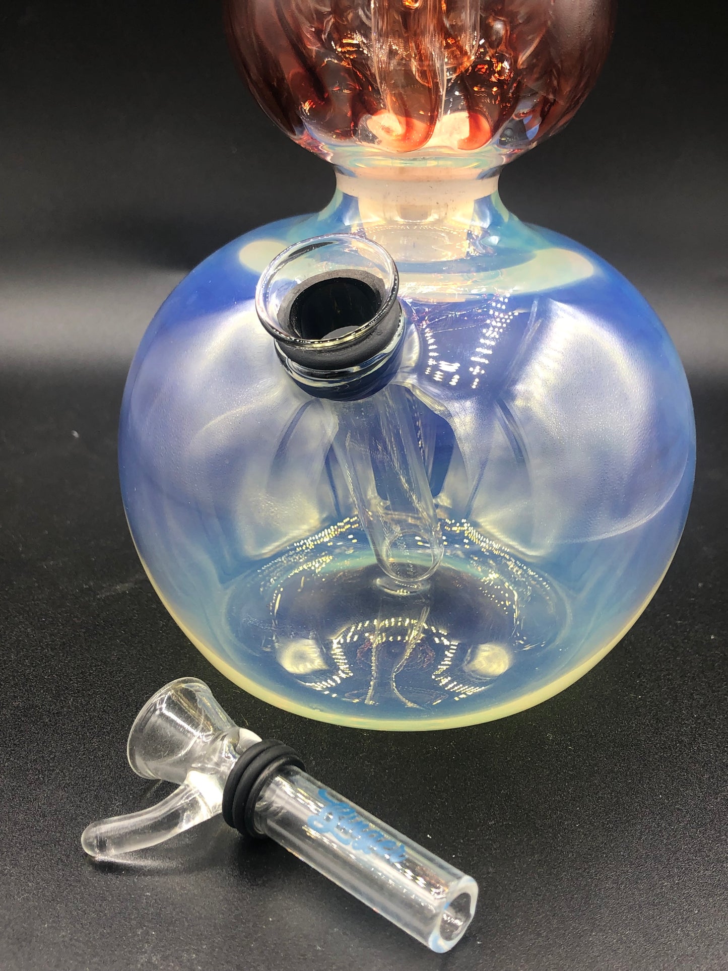 10 1/2” Grommet Style Double Perk Bong 001