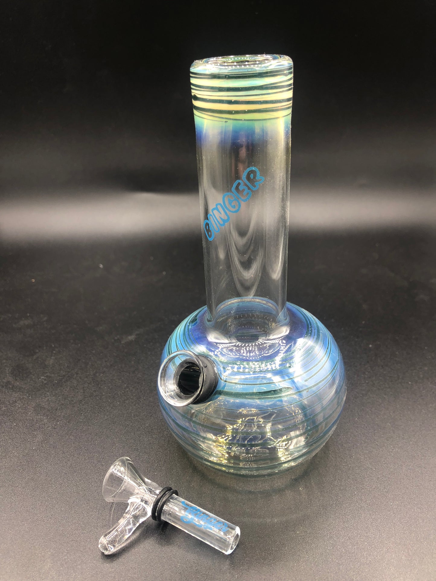 6 1/4” Grommet Style Mini Binger Bong 0010
