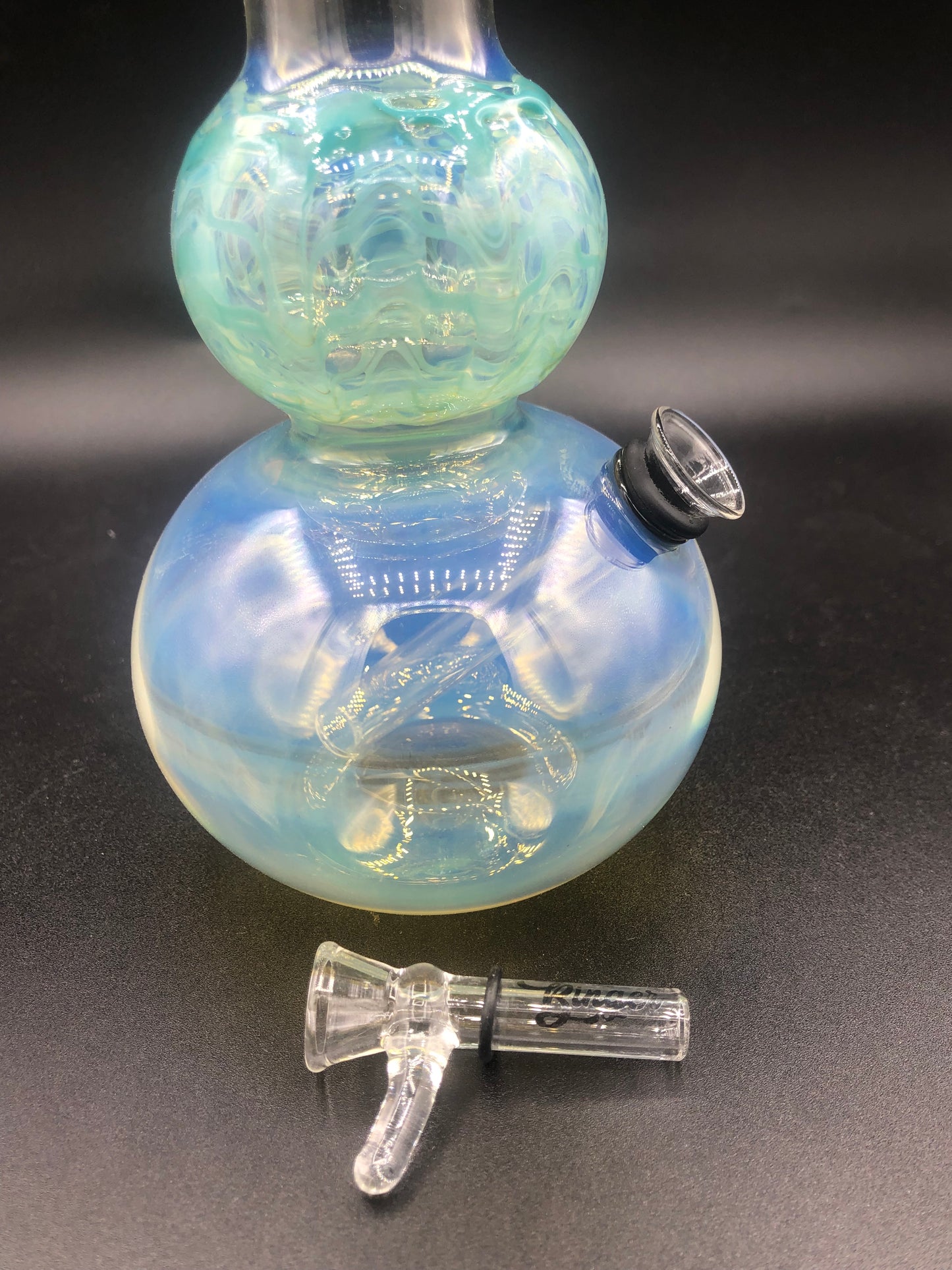9” Grommet Style Med Mini Binger Bong 1004