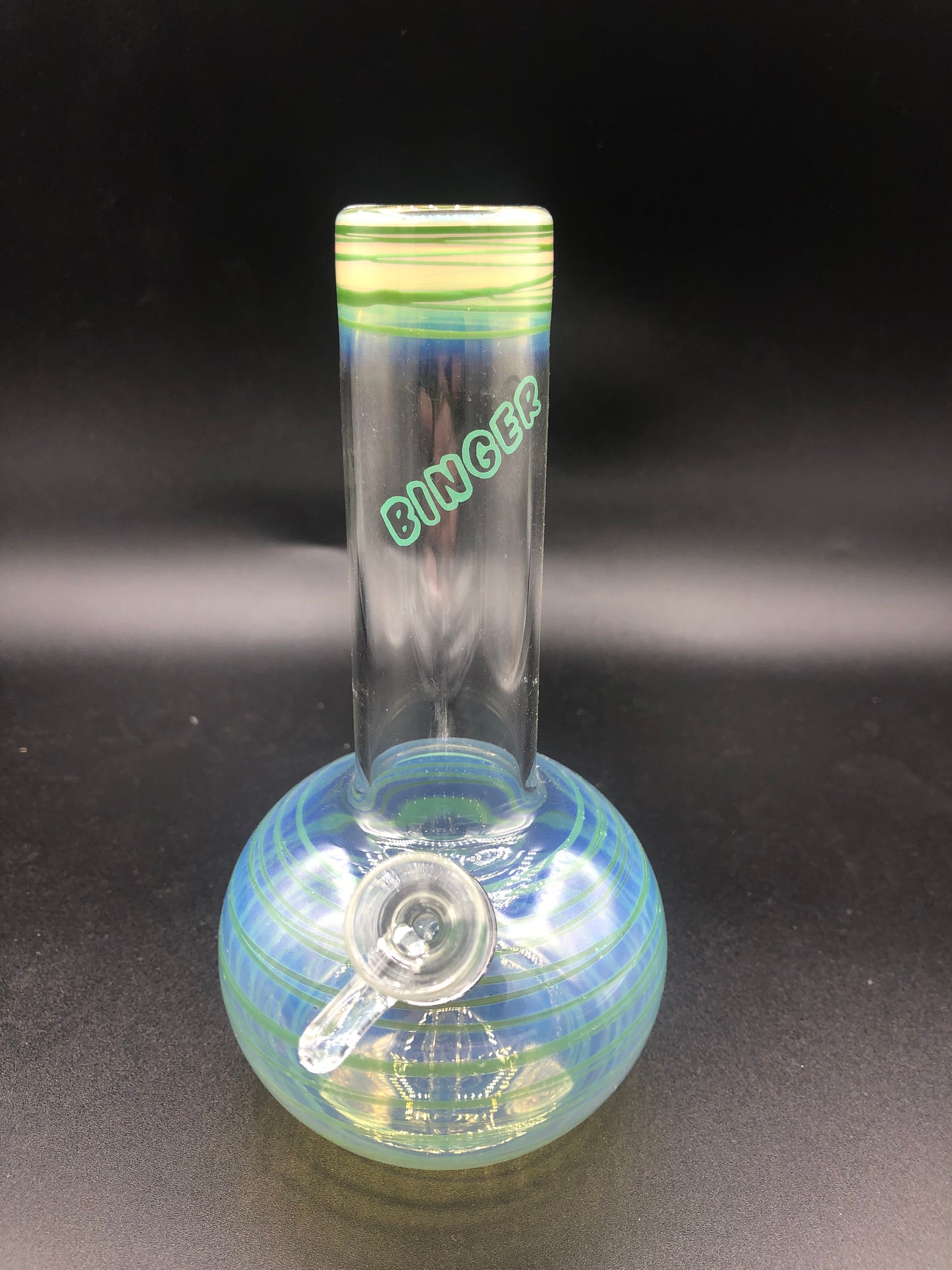 6 1/4” Grommet Style Mini Binger  Bong 008