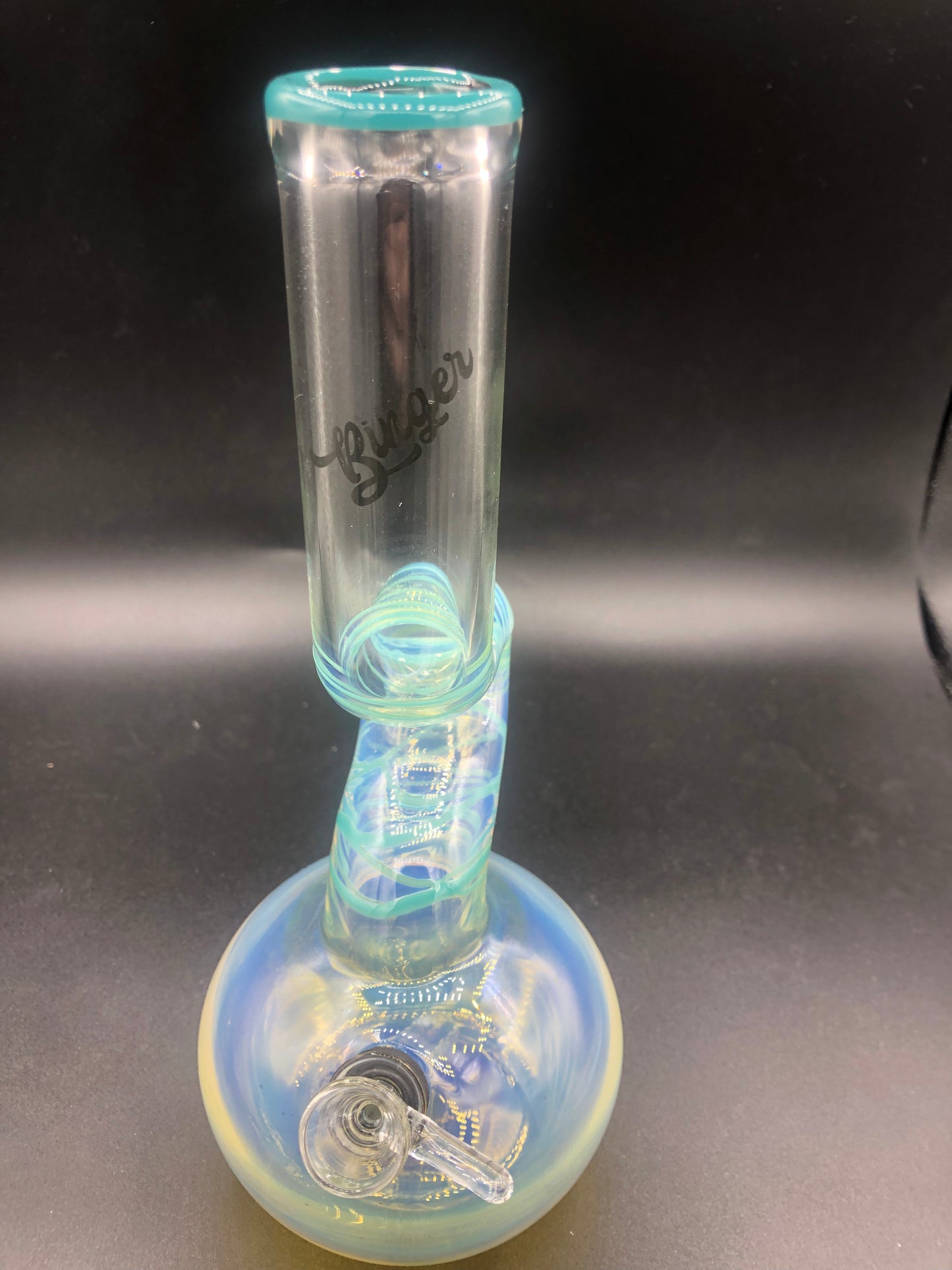 9” Grommet Style Med Mini Binger Bong 1005