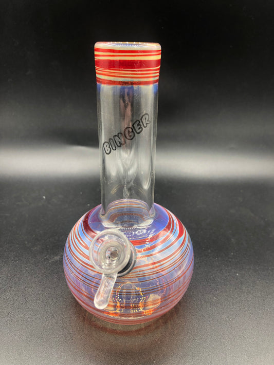 6 1/4” Grommet Style Mini Binger  Bong 006
