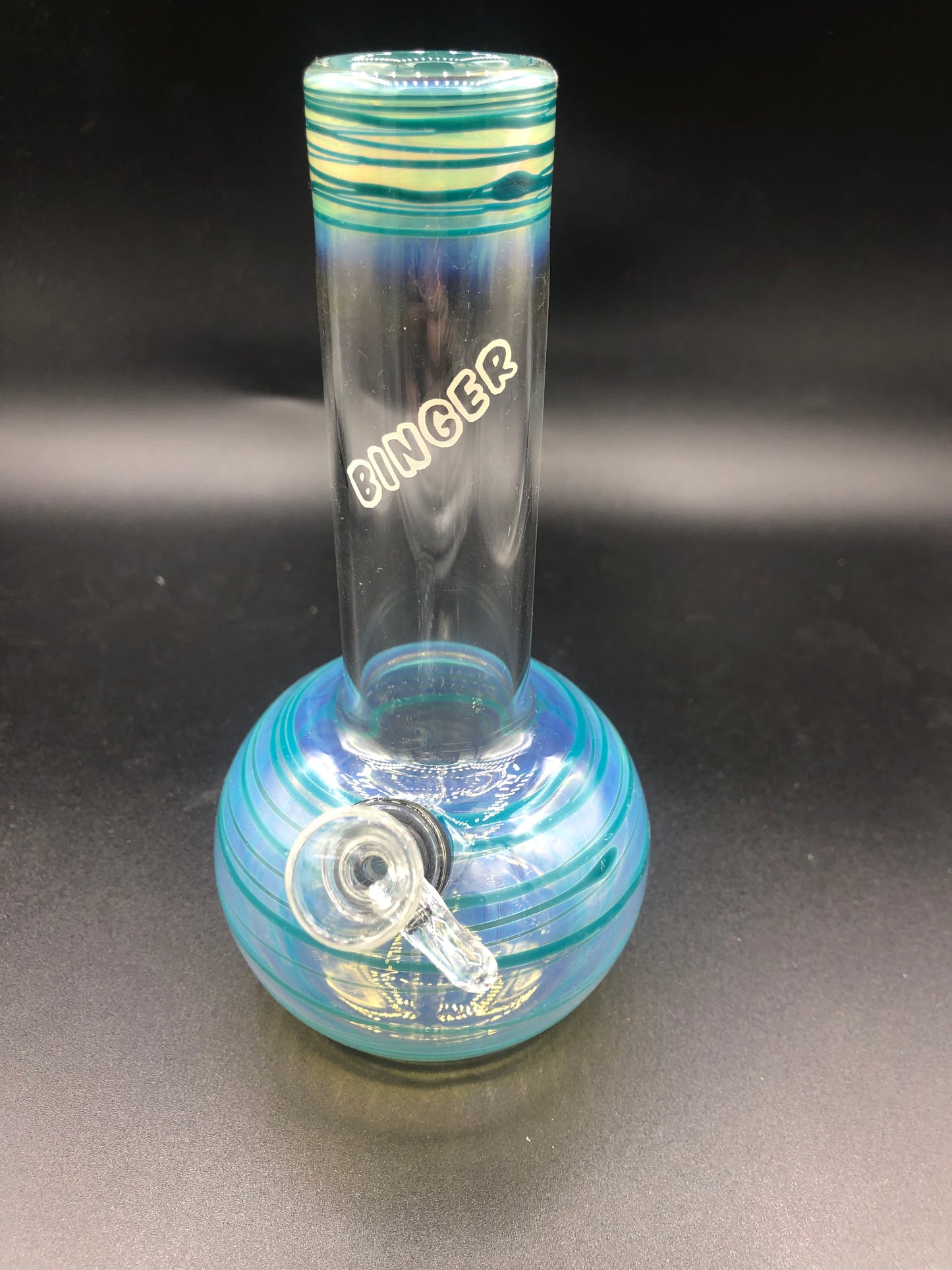 6 1/4” Grommet Style Mini Binger  Bong 005