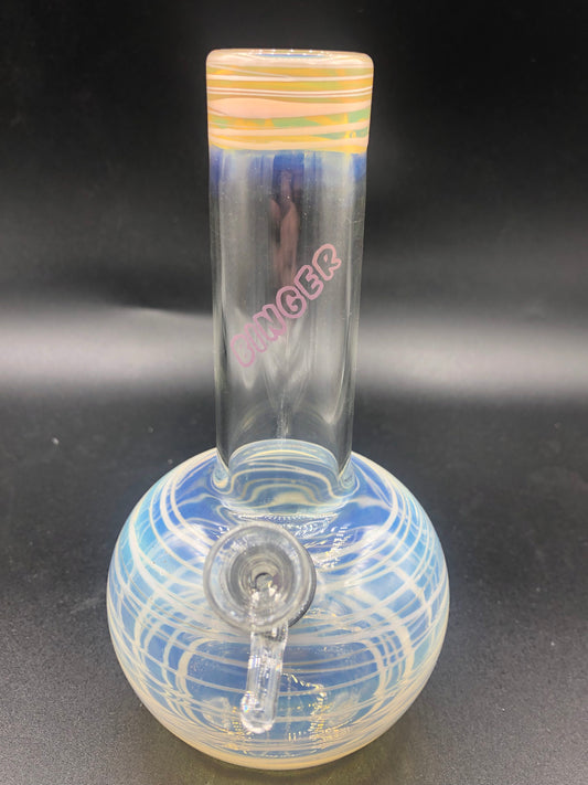 6 1/4” Grommet Style Mini Binger  Bong 004