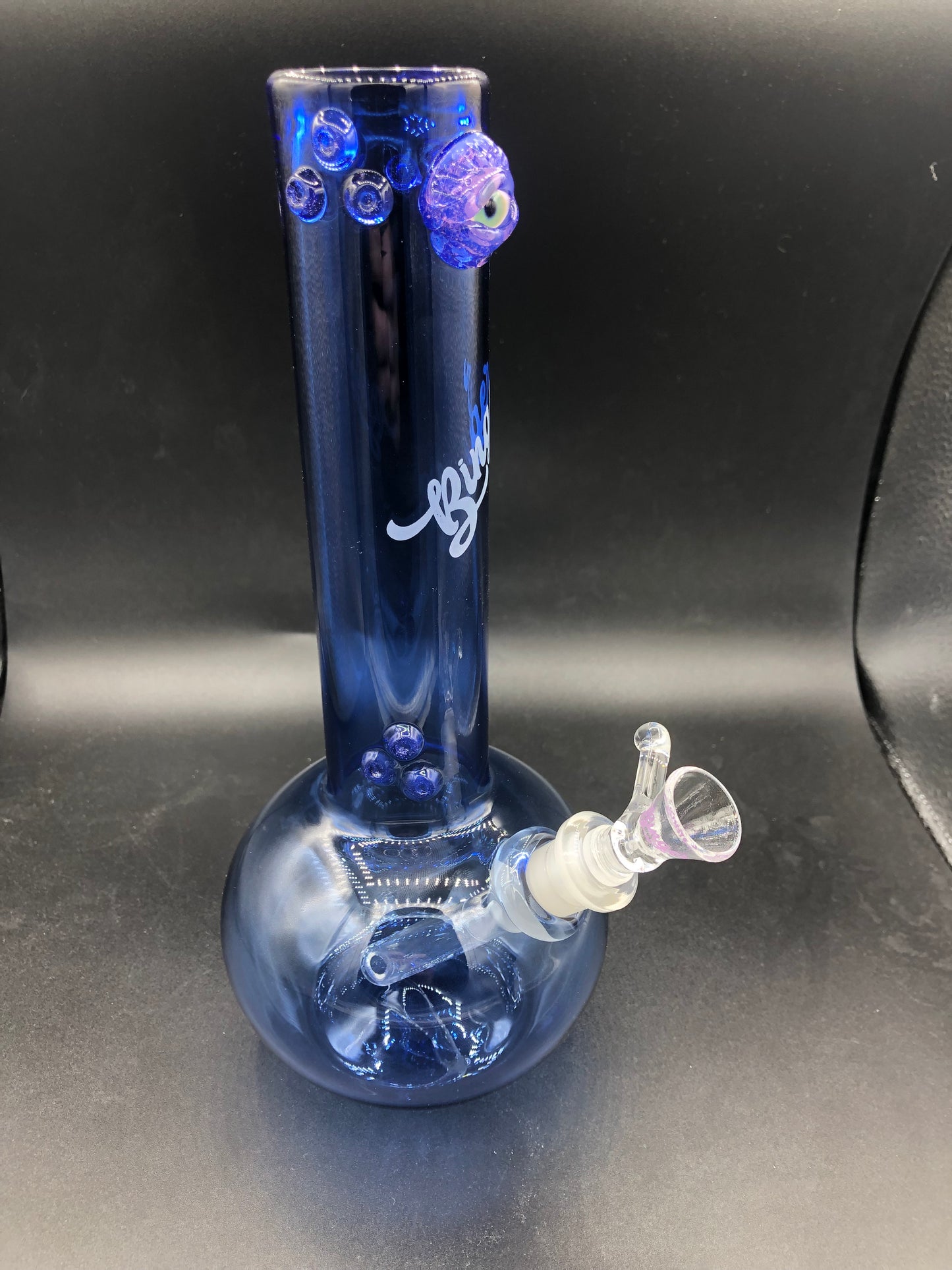 10 1/4" Single Bubble Eyeball Binger Bong 2002