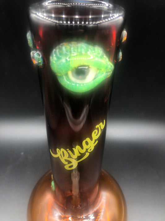 10" Single Bubble Eyeball Binger Bong 2001