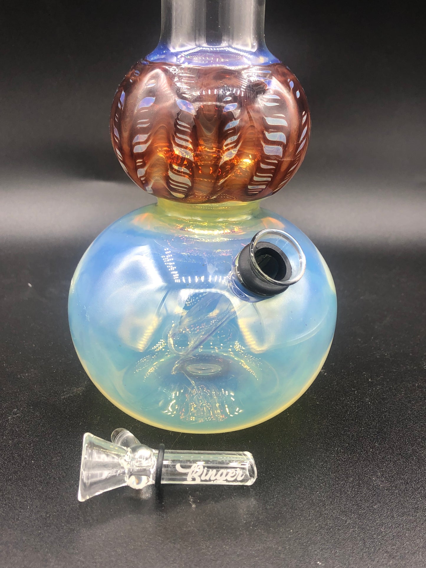 9” Grommet Style Med Mini Binger Bong 1001