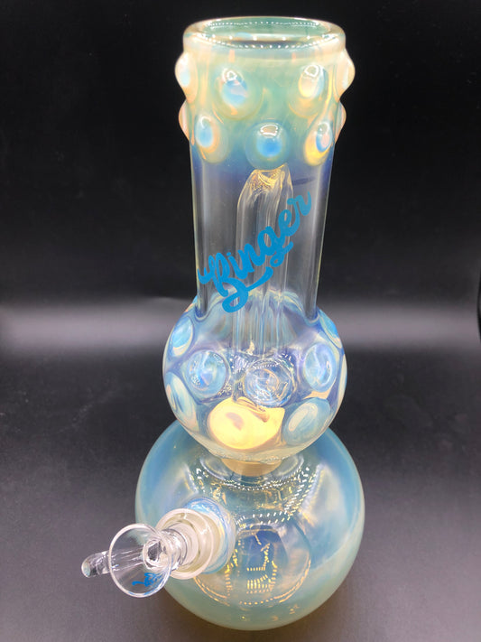 10 1/4”  Double Perk Binger Bong 1003